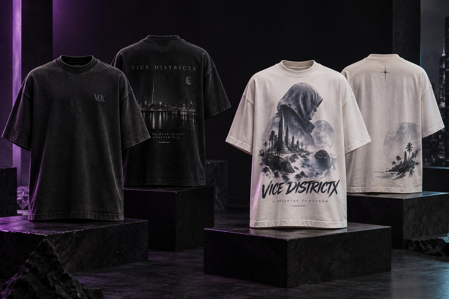Collection 001 oversized T-shirt concepts